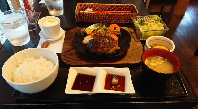 見島牛のハンバーグ By シロタツ 見蘭牛ダイニング 玄 萩 ステーキ 食べログ