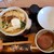 手打うどん　香村 - 鍋焼きうどん(1350円)です。