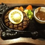 フォルクス - 2011/12 網焼きフォルクスハンバーグ 1,380円