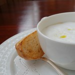 カフェ オリーブ - 確かキノコ・カボチャと聞こえたような。