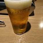 Kaunta Yakiniku Semmo Nyakiniku Oonishi - 生ビール