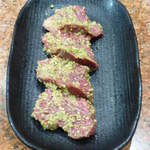 炭火焼肉 矢つぐ - サガリのワサビ和え