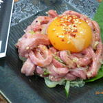 炭火焼肉 矢つぐ - タンユッケ