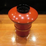 天寿し - 途中で椀①