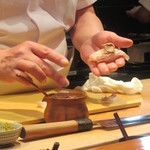 天寿し - その壺の中身(天然鯛の肝)が欲しいです！