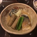 ぎんざ 神田川 - 煮魚（鯖味噌煮）定食