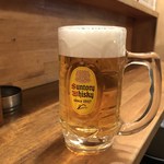 串揚げ　ヨロシク！ユウチャン - ビールを選びました