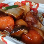 Tsuruoka Kyoudou No Ie Kopia - 米の粉ぶたの酢豚