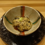 すし処 睦月 - まぐろ漬けトロロ