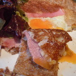 ア ラ メゾン ジャンポール - まるでハムエッグガﾚｯﾄね♪