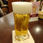 サッポロビアレストラン９１０ - 生ビール小580円