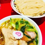 カドヤ食堂 - つけそば大盛＋豚足