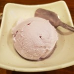 やきとん えん家 - 紅芋アイス