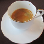 レストランル シエルブルー - エスプレッソ