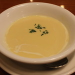 Hambagu Tawaraya - セットのスープ