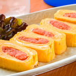 蕎麦と魚 十介 - 明太玉子焼き