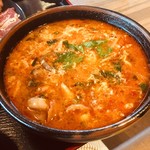安楽亭 - ユッケジャンスープに変更〜♪