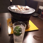 九州地鶏 七輪網焼 田しま - 