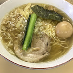 支那そば心麺 - 富山ホワイトラーメン(富山白えび塩ラーメン)