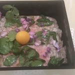 トゥ・ラ・ジョア - 冷製十勝牛の薄造り