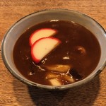 カフェテラス あらみ - あつあつのカレーと伊勢うどんをまぜて