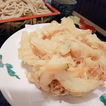 一膳 - 札幌黄のかき揚げ
