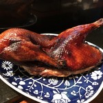 北京ダック　クレープ包み・・焼き色がいいこと。