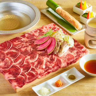 All-you-can-eat Cow tongue shabu shabu ♪