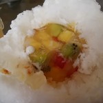 埜庵 - ミックスフルーツゼリー入り