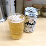 横浜ラーメン 町田家 - 缶ビール（350円）