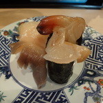 廻転寿司 海鮮 - 黒ホッキ貝