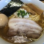 麺屋一燈 - 微乳化煮干しそば＋味玉