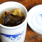 Mingei Chaya Sarutan - ふぐのヒレ酒