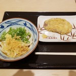 丸亀製麺 - ぶっかけうどん＋いも天2019.05.07