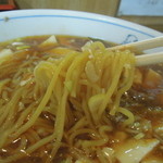 トーフラーメン 幸楊 - 【トーフラーメン】麺はゆるく縮れててのどごしいい感じ...