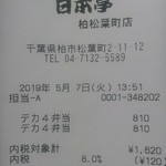 日本亭 柏松葉町店 - 