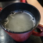 そば処 橋本 - 蕎麦湯