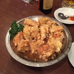 麗郷 - カエルの唐揚げ