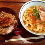 きしめん 平川 - うな丼定食¥980
