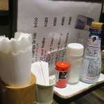 串特急 - 料理写真:卓上の様子