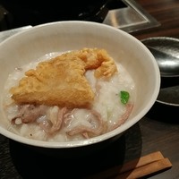 焼肉うしごろ 銀座並木通り店 - フカヒレあんかけ１人分