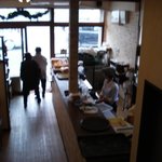 カフェ＆ベーカリーPasso - 一階が工房とレジ、テイクアウトのパンもおいてます。