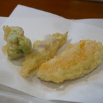 Tempura Tanaka - 南瓜・茗荷・そら豆