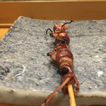 小判寿司 - ホタルイカのみそ焼き。