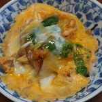 あかさわ家 - 半玉子丼
