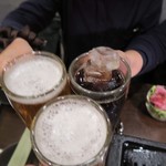 焼肉くろちゃん - かんぱぁ～い