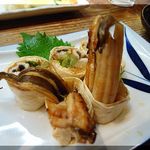 蔵倉 - 穴子の湯葉巻き
