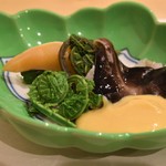 勢麟 - トリ貝やあおやぎ、こごみのぬた