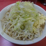 ラーメン二郎 - GW明けの一杯。小ラーメン、ネギ、ニンニク