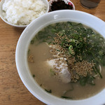 天舟 - 2019/1/29  ラーメン+小めし  600円